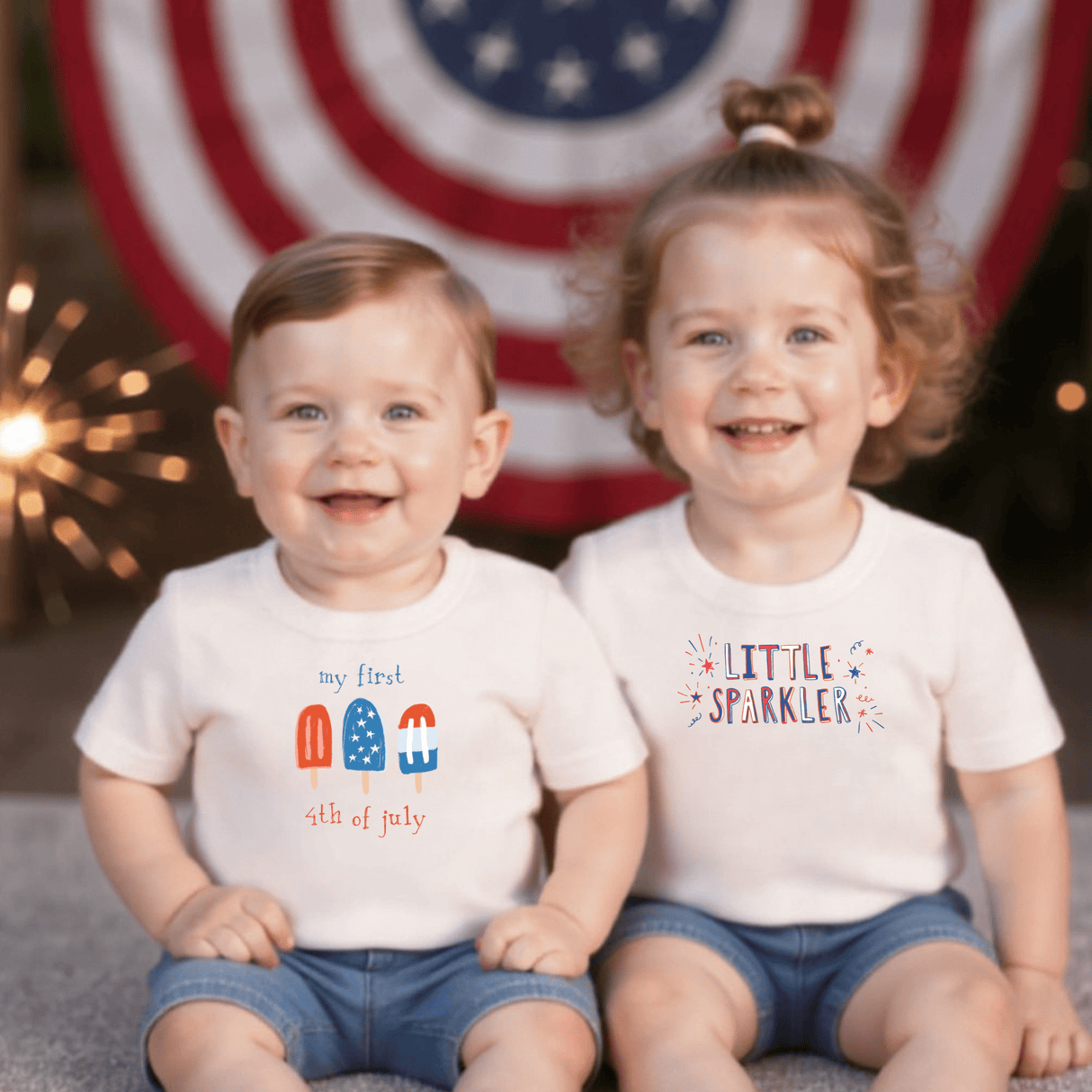 graphic tee | little sparkler