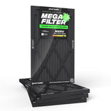 PuroAir HVAC Mega Filter MERV 13 Pleated Plus Activated Carbon Air Filter