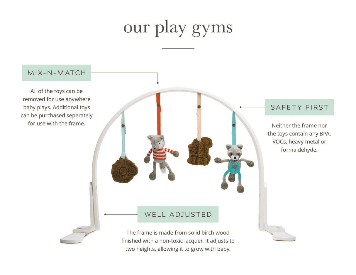 play gym | woodland - natural