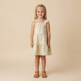 Organic Ruffle Tiered Dress - Bloomfield