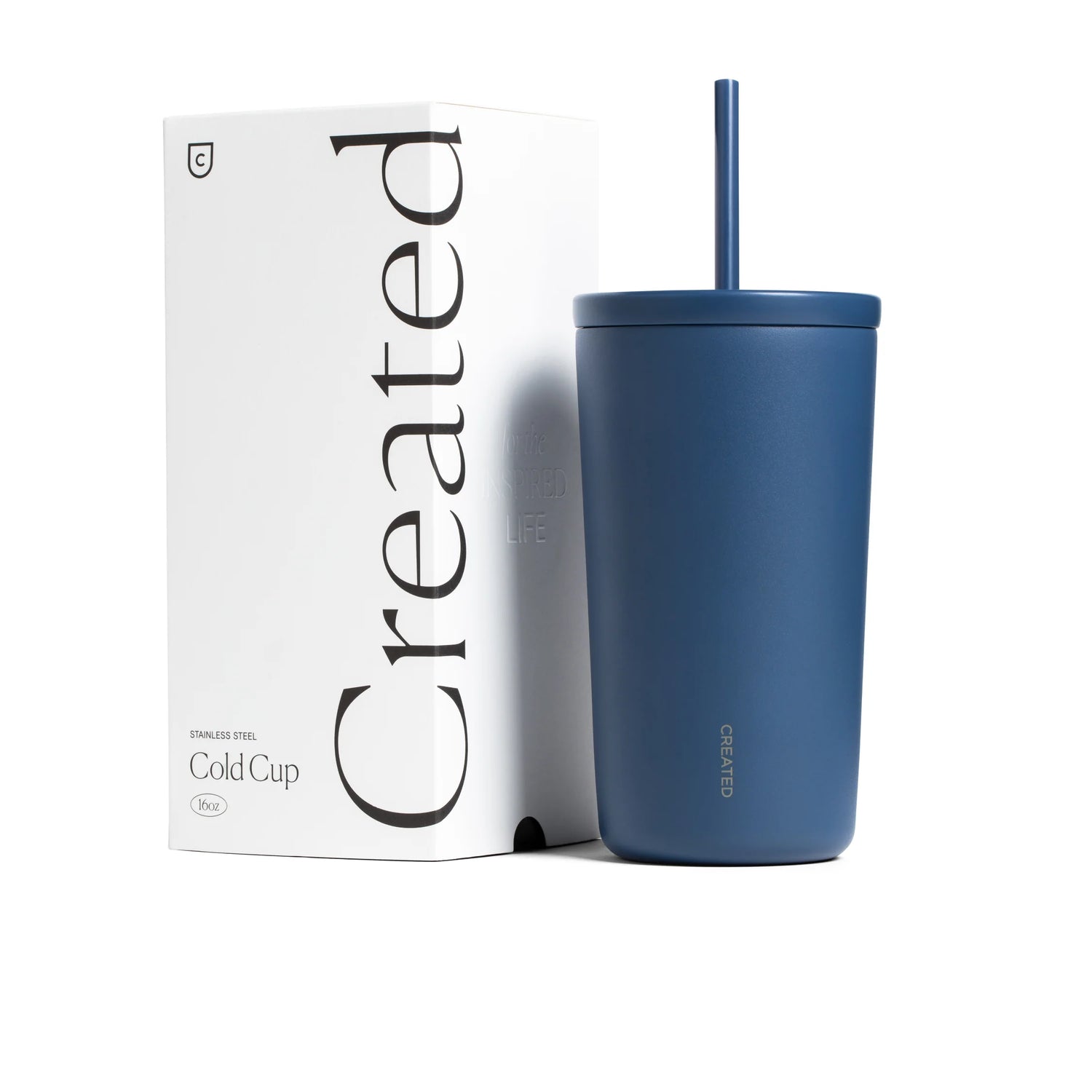 16oz Cold Cup - Pacific Blue