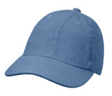 Boys and Girls 100% Cotton Twill UPF 50+ Baseball Hats with Matching Stitch (Dyed & Finished in USA*)