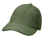 Boys and Girls 100% Cotton Twill UPF 50+ Baseball Hats with Matching Stitch (Dyed & Finished in USA*)