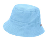 Boys and Girls 100% Cotton Twill UPF 50+ Wharf Hat with Matching Stitch (Dyed & Finished in USA*)