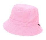 Boys and Girls 100% Cotton Twill UPF 50+ Wharf Hat with Matching Stitch (Dyed & Finished in USA*)