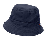 Boys and Girls 100% Cotton Twill UPF 50+ Wharf Hat with Matching Stitch (Dyed & Finished in USA*)
