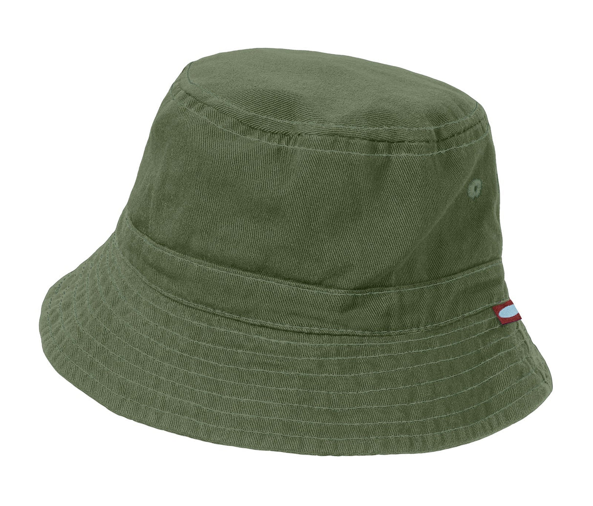 Boys and Girls 100% Cotton Twill UPF 50+ Wharf Hat with Matching Stitch (Dyed & Finished in USA*)