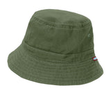 Boys and Girls 100% Cotton Twill UPF 50+ Wharf Hat with Matching Stitch (Dyed & Finished in USA*)