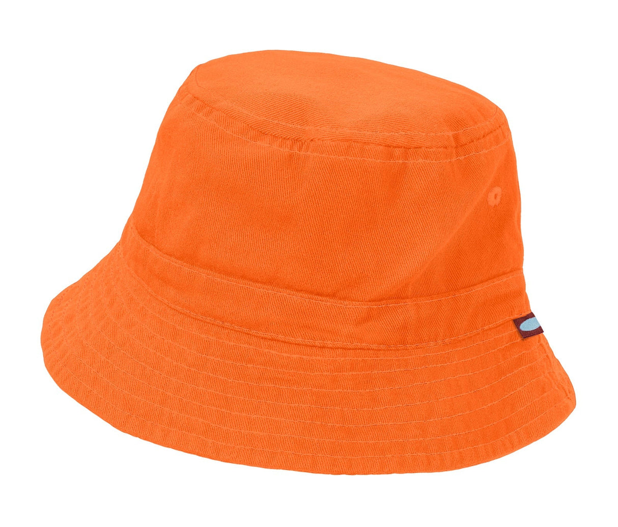 Boys and Girls 100% Cotton Twill UPF 50+ Wharf Hat with Matching Stitch (Dyed & Finished in USA*)