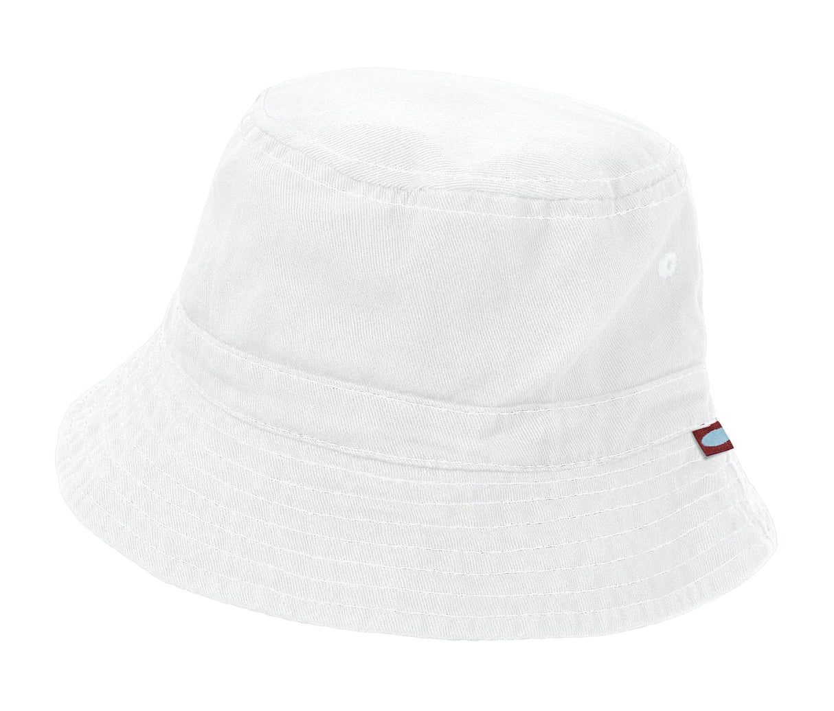 Boys and Girls 100% Cotton Twill UPF 50+ Wharf Hat with Matching Stitch (Dyed & Finished in USA*)