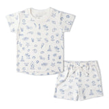Organic Tee & Shorts Set - Coastal