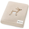 Luxury Cotton Deer Knit Swaddle Baby Blanket