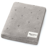 Organic Pointelle Luxury Knit Swaddle Blanket