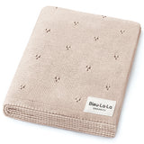 Organic Pointelle Luxury Knit Swaddle Blanket