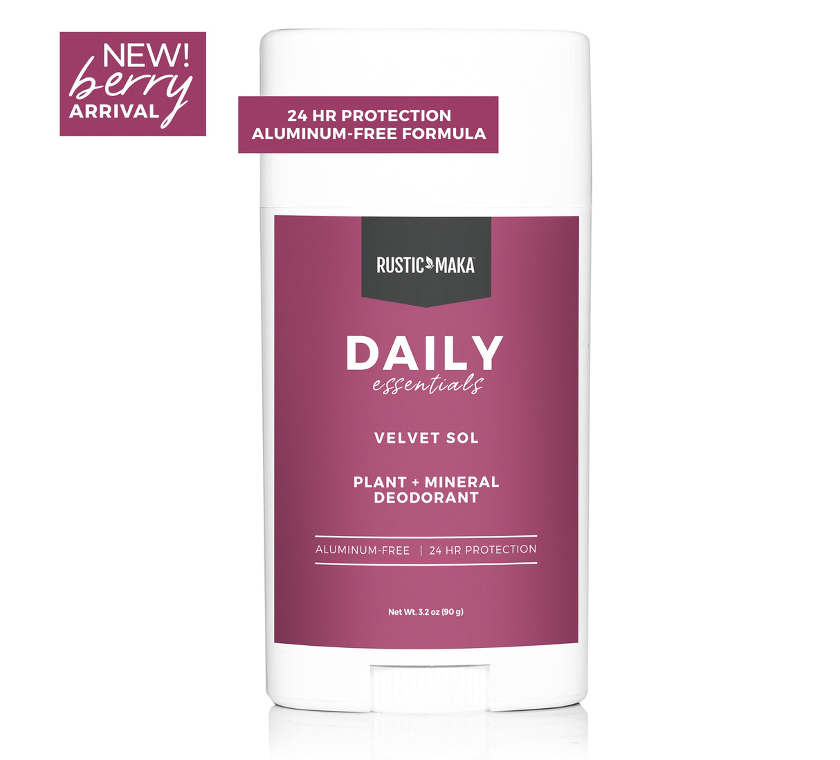 New! VELVET SOL Plant + Mineral Deodorant