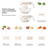Multipurpose Glass Grater/Salad Bowl