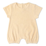 Organic Short Romper - Butter Yellow