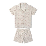 Organic Shirt & Shorts Set - Cross