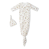 Organic Kimono Knotted Sleep Gown - Meadow