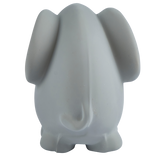 Elephant Organic Rubber Teether, Rattle & Bath Toy