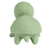 Organic Rubber Turtle Teether, Rattle & Bath Toy