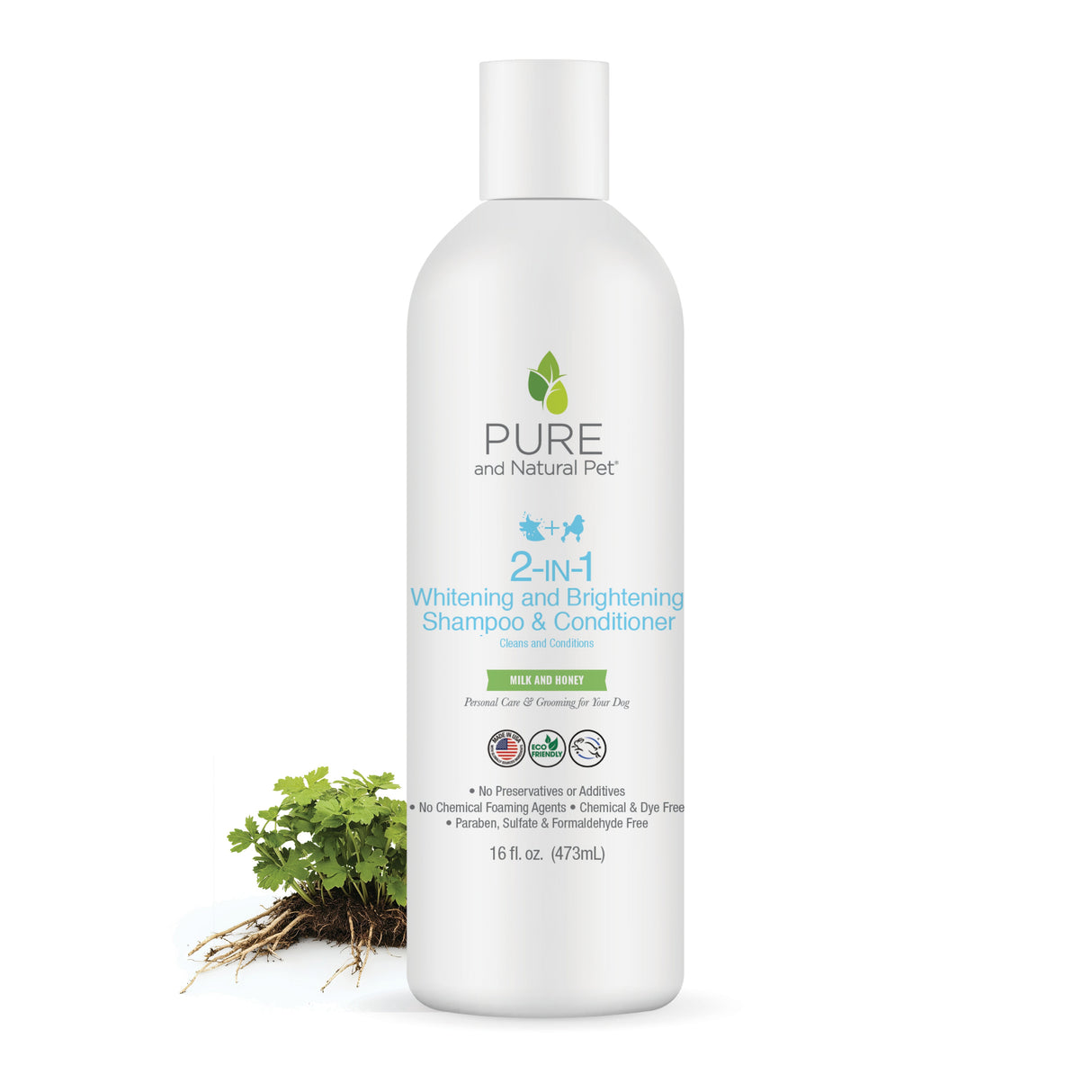 2-in-1 Whitening and Brightening Shampoo & Conditioner (Milk and Honey)