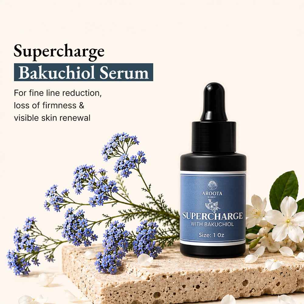 Supercharge Vitamin A Serum - with Bakuchiol Oil (Tridoshic)