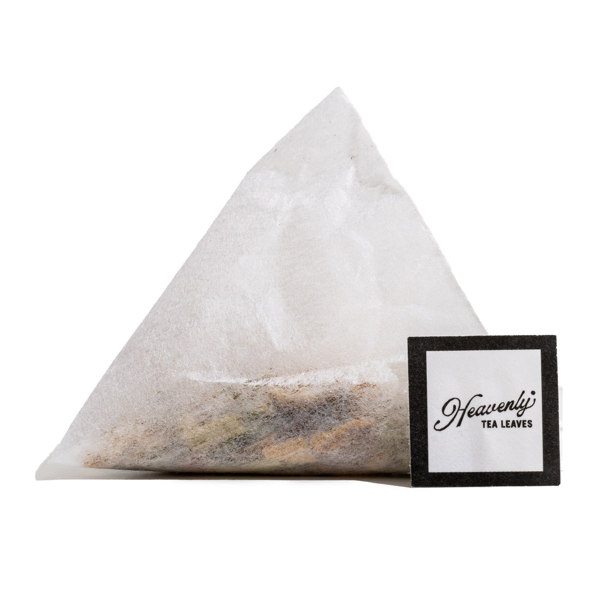 Organic Lemon Ginger - Compostable Pyramid Herbal Tea Bags, 50 Count