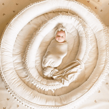 Macrame Oval Play Mat & Round Play Mat Bundle