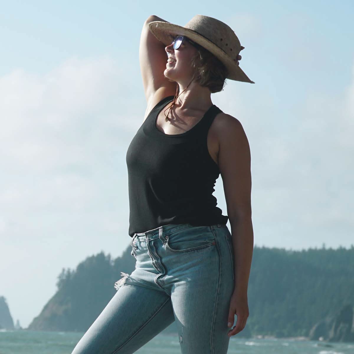 Microweight - Women's Wool Racerback Tank Top Woolverino