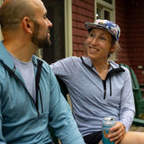 Micro­weight - Women's 1/4 Zip Sun Hoodie Woolverino