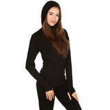 Micro­weight - Women's 1/4 Zip Sun Hoodie Woolverino