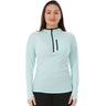 Micro­weight - Women's 1/4 Zip Sun Hoodie Woolverino