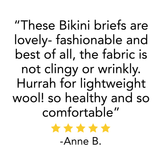 Microweight - Women's Wool Bikini Briefs Woolverino