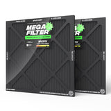 PuroAir HVAC Mega Filter MERV 13 Pleated Plus Activated Carbon Air Filter