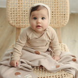 Whimsy Collection - Luxury 100% Cotton Knit Swaddle Baby Blanket
