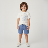 Organic Graphic Tee & Shorts Set - New York