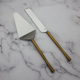 CAMELLIA CAKE SERVER 2 PC. SET