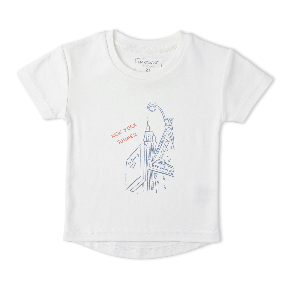 Organic Graphic Tee & Shorts Set - New York