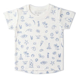 Organic Tee & Shorts Set - Coastal