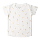 Organic Tee & Shorts Set - Ice Cream