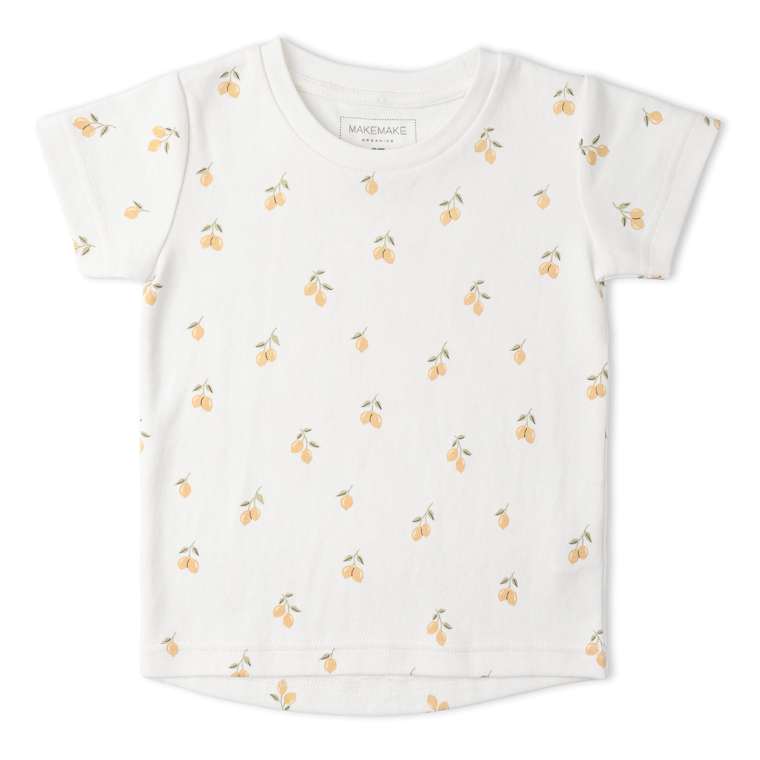 Organic Tee & Shorts Set - Lemons