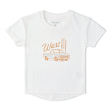 Organic Graphic Tee & Shorts Set - Wild West