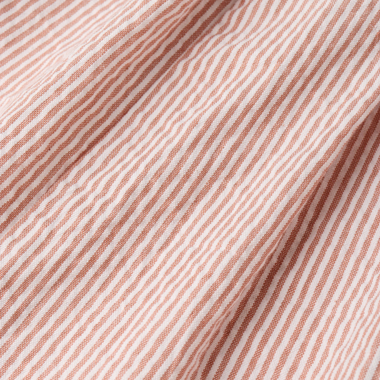 Organic Smocked Top And Bloomer Set - Coral Stripes
