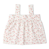 Organic Scalloped Top & Bloomers Set - Pink  Bloom