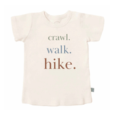 graphic tee | crawl walk hike