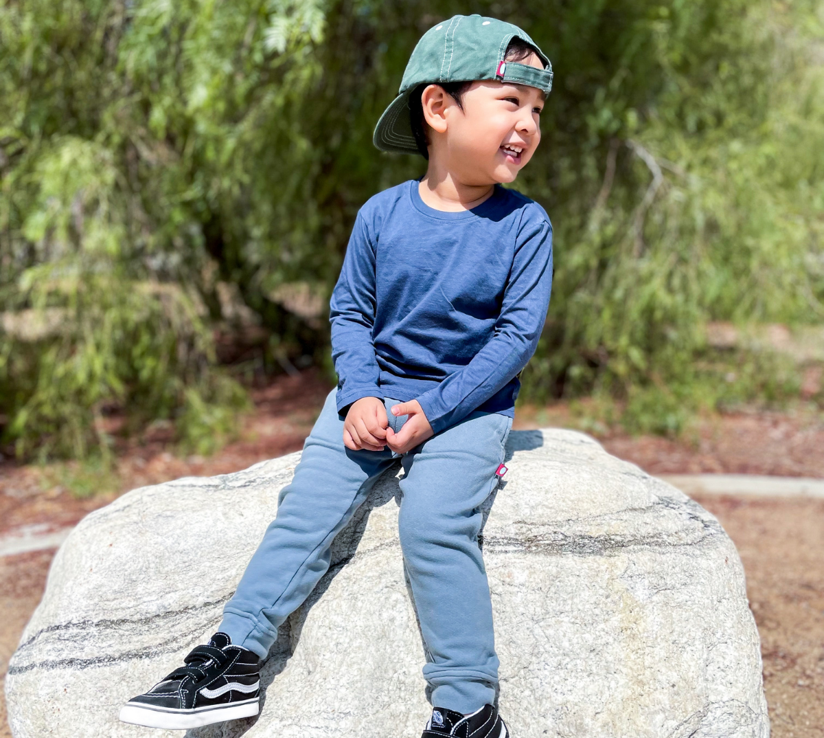 Boys and Girls 100% Cotton Twill UPF 50+ Baseball Hat (Dyed & Finished in USA*)