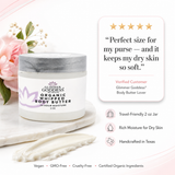 Organic Whipped Body Butter - 2 oz Travel Size