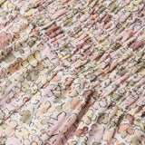 Organic Smocked Jumpsuit - Pastel Bloom