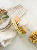 Eco-Friendly Oval Dry Brush – Beechwood & Sisal Bristles